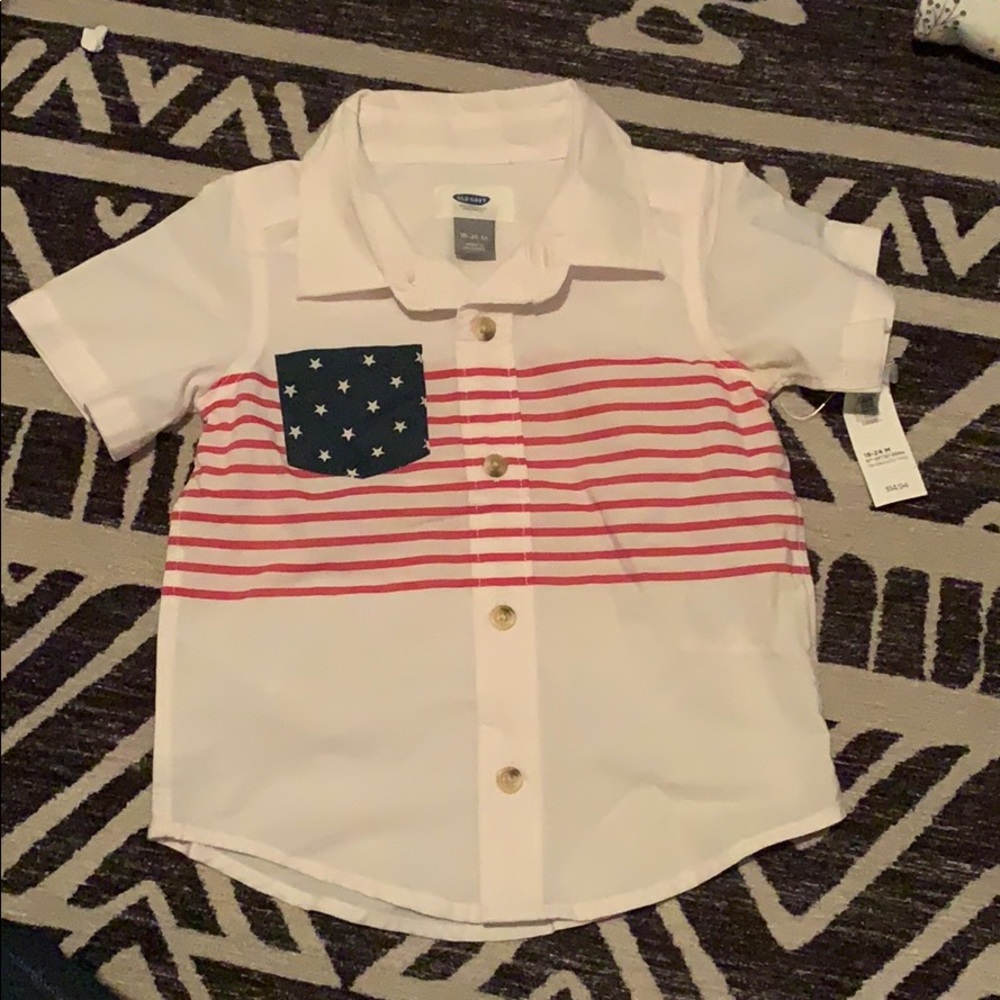 Boys button down shirt